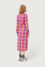 Load image into Gallery viewer, Cat Print Shirt Dress
