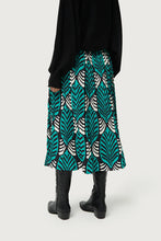 Load image into Gallery viewer, Large Brigitte Print Pleated Midi Skirt
