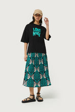 Load image into Gallery viewer, Large Brigitte Print Pleated Midi Skirt
