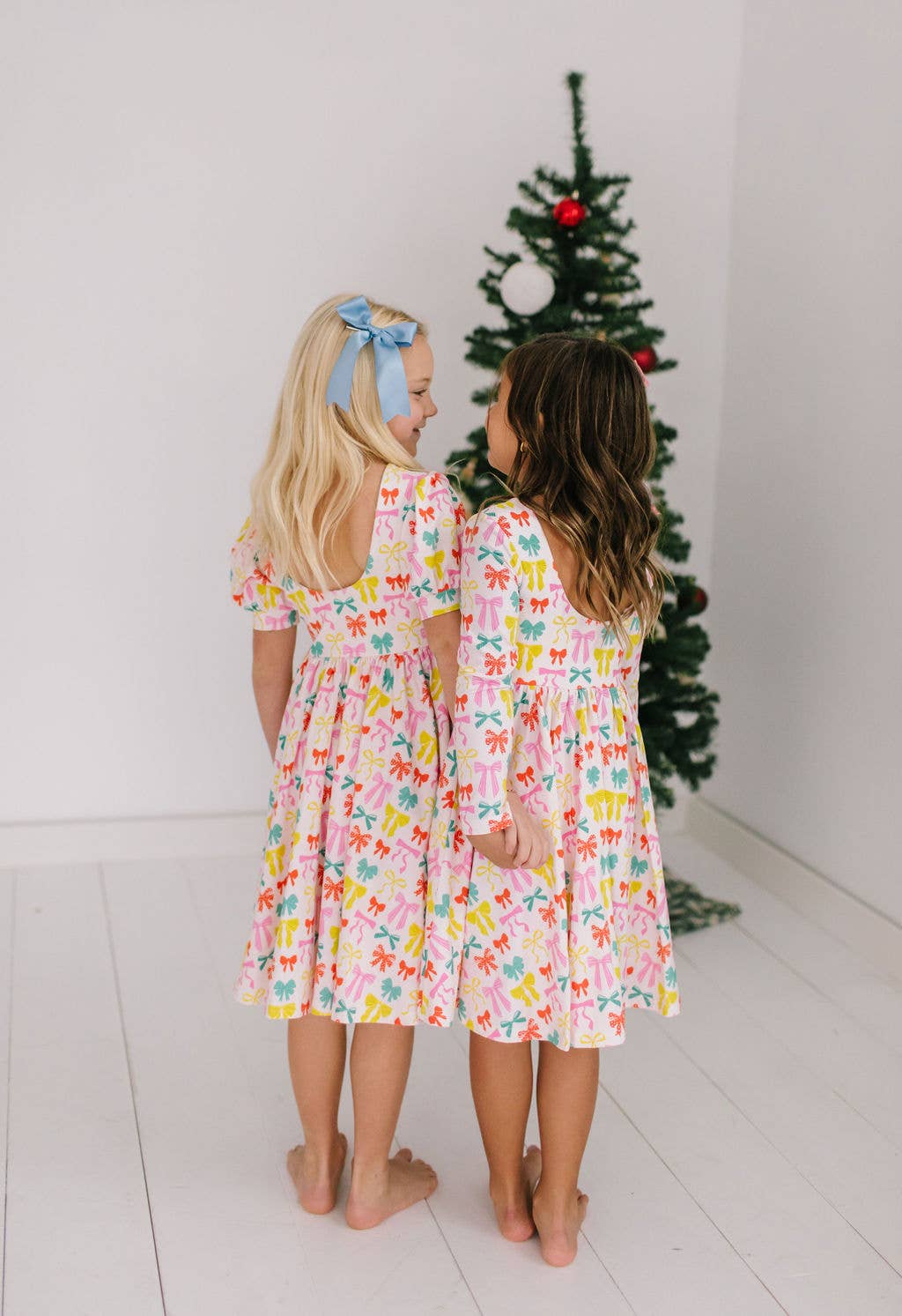 Gwendolyn Dress - Holiday Bows