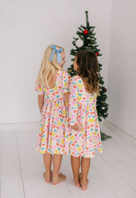 Load image into Gallery viewer, Gwendolyn Dress - Holiday Bows
