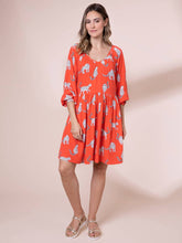 Load image into Gallery viewer, Snow Leopards Laurie Dress
