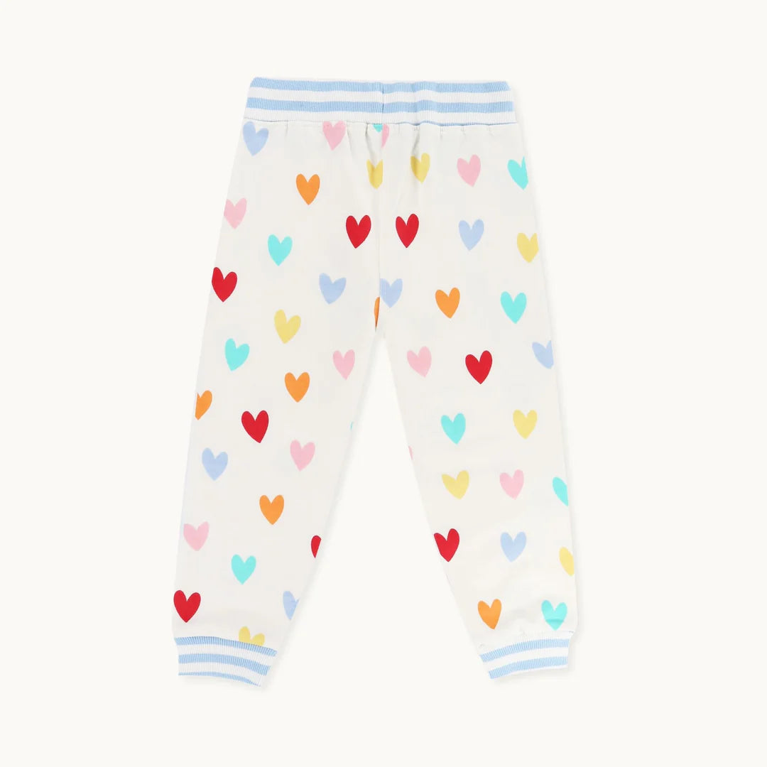 Heart Print Joggers