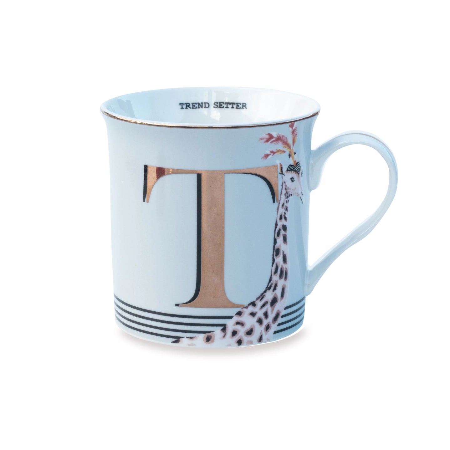 Yvonne Ellen the Gold Edition Alphabet Mugs