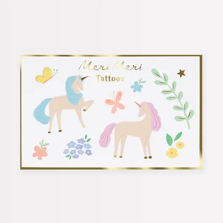 Unicorn Temporary Tattoos