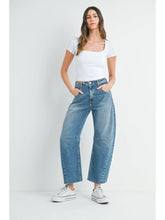 Load image into Gallery viewer, The Utility Seamed Barrel Jean - Medium Wash
