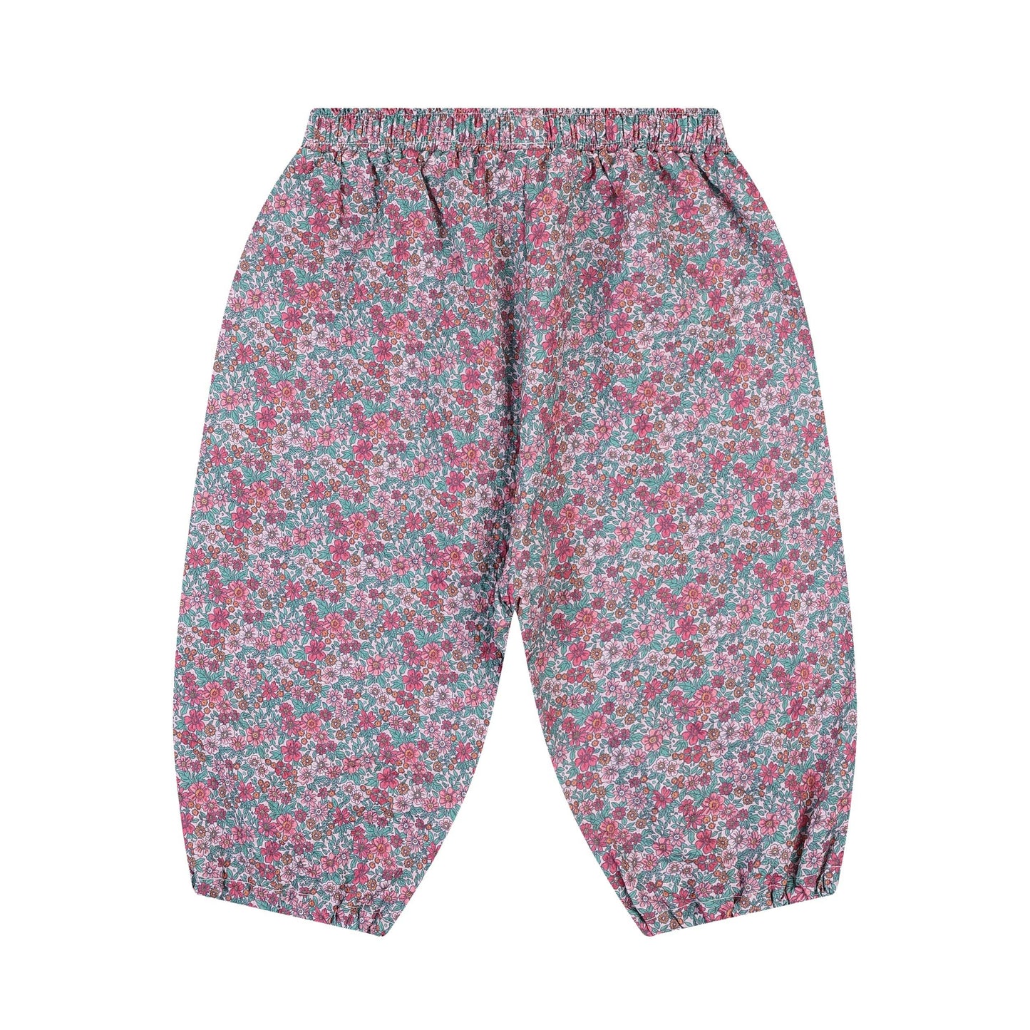 Floral Print Capri Balloon Baggy Pants