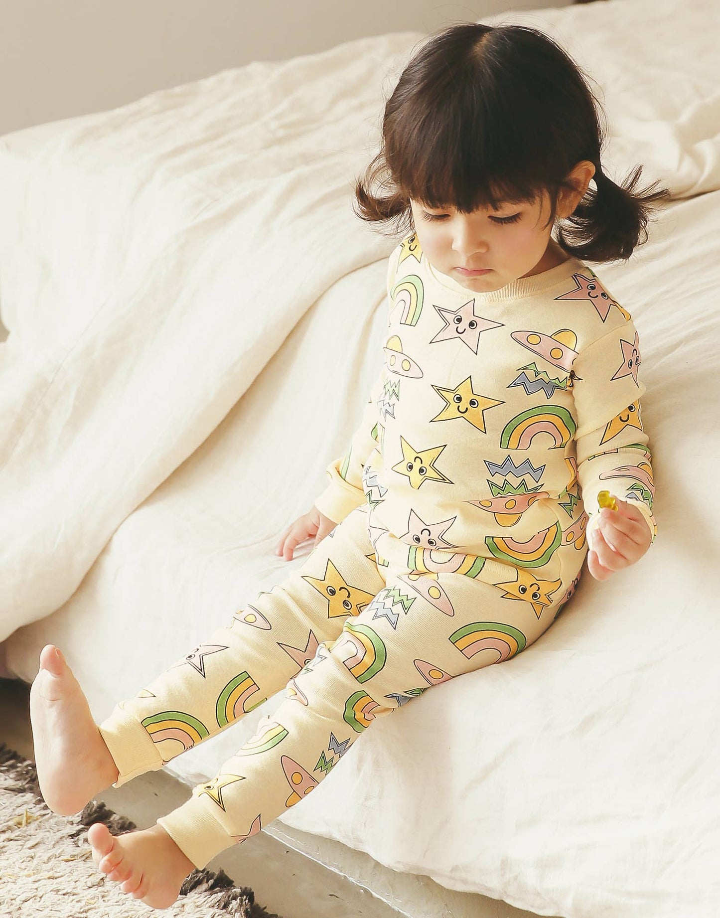 Happy Day Cotton Long Sleeve PJs-C