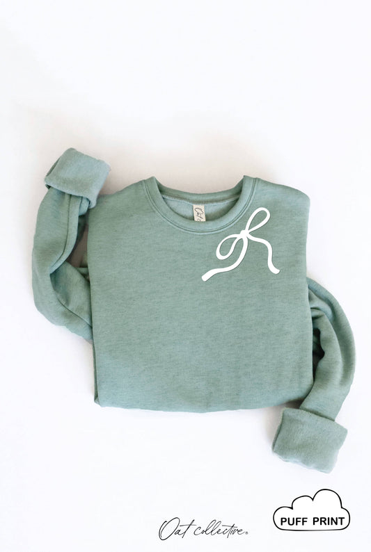 Bow Adult Sweatshirt