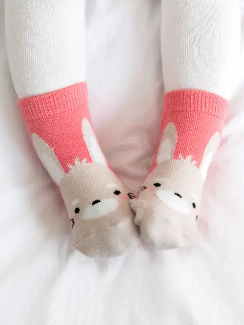 Rabbit Zoo Baby Animal Socks