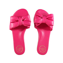 Load image into Gallery viewer, RAFIE Bow Sandal - Hot Pink
