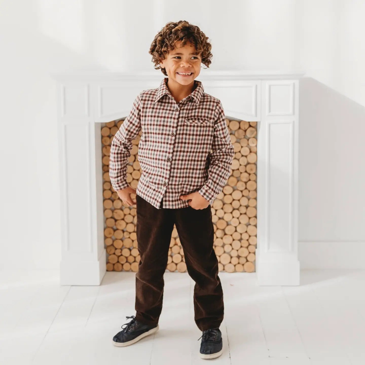 Cord Pants - Brown