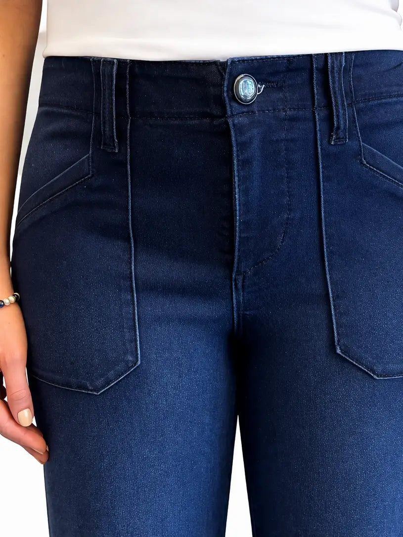 32'' Better Butter Wide Leg Jean w/ Porkchop Pockets