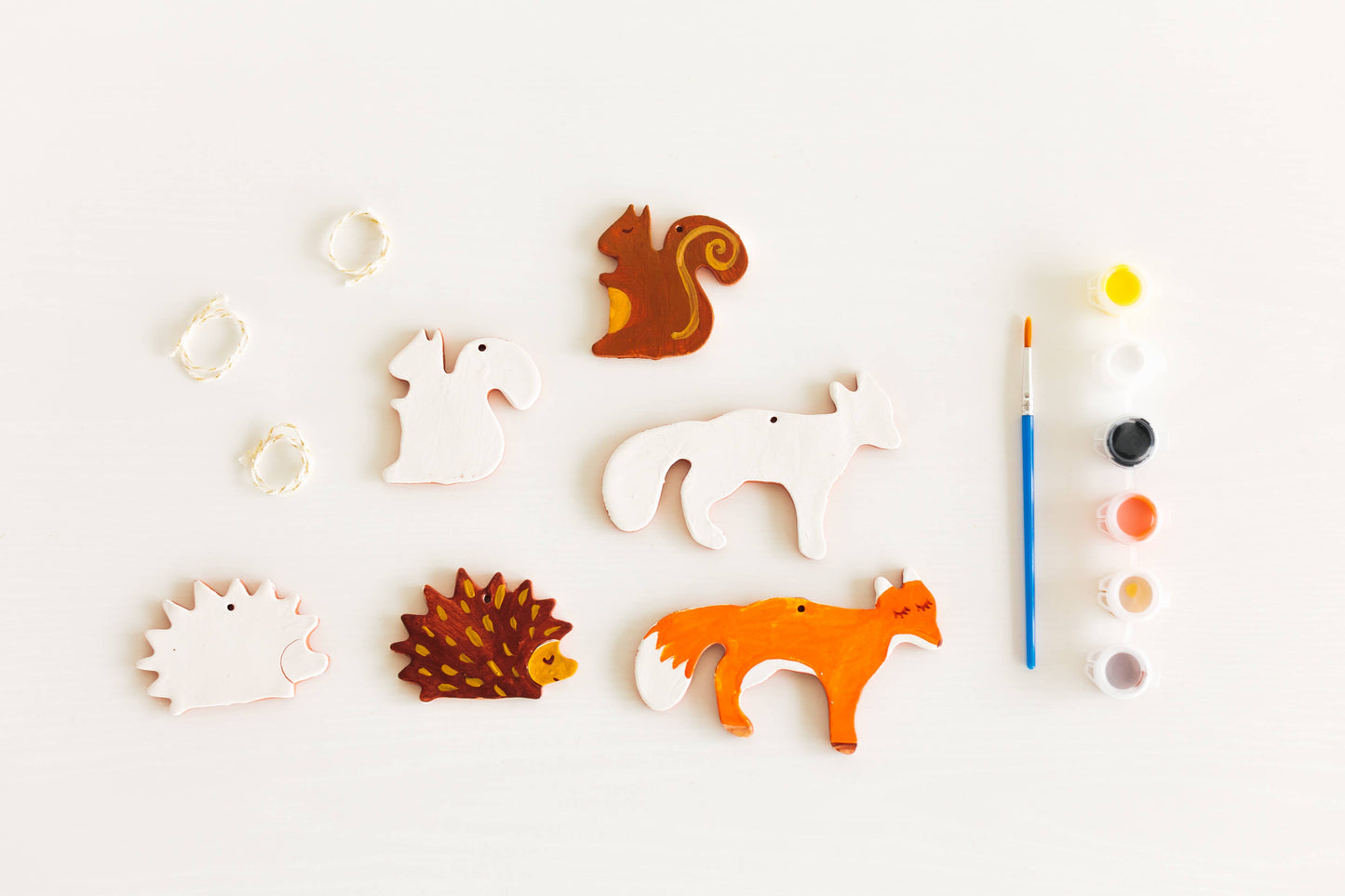 Christmas Ornament DIY Kit : Woodland Animals