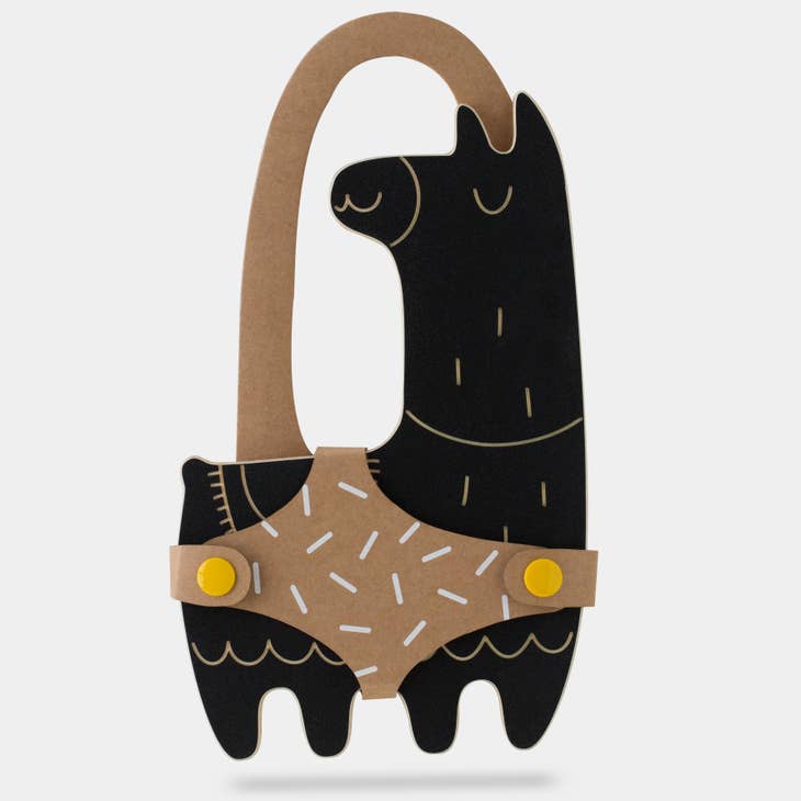 Llama Shaped Chalk Board / with Chalk