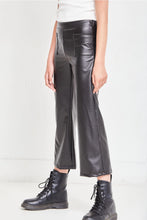 Load image into Gallery viewer, Faux Leather Wide Legs Pants
