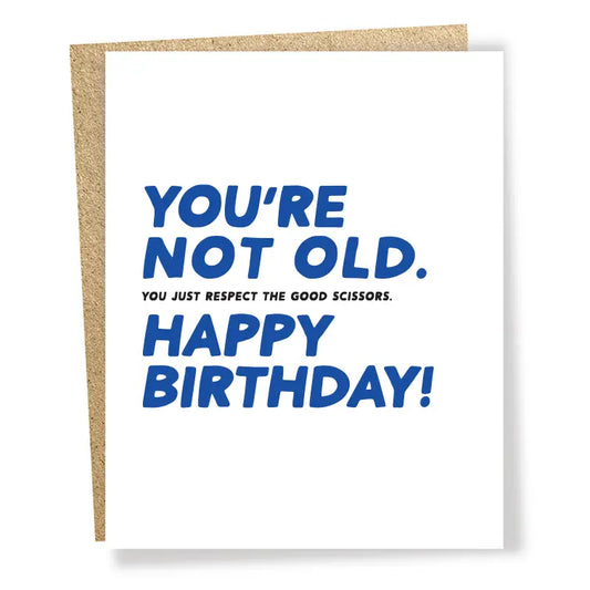 Good Scissors Card