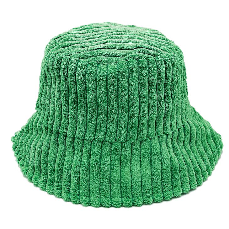Solid Corduroy Bucket Hat - Several Colors
