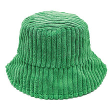 Load image into Gallery viewer, Solid Corduroy Bucket Hat - Several Colors
