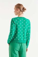 Load image into Gallery viewer, Polka Dot Cardigan - Green
