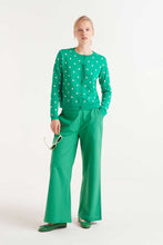 Load image into Gallery viewer, Polka Dot Cardigan - Green
