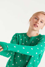 Load image into Gallery viewer, Polka Dot Cardigan - Green
