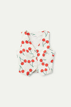 Load image into Gallery viewer, Cherry Print Tailored Vest
