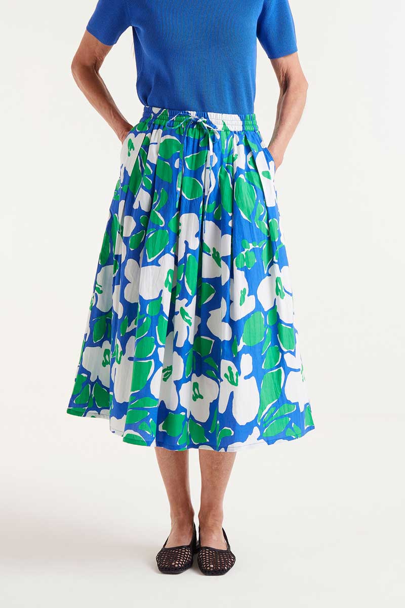 Compania Fantastica Floral Print Skirt