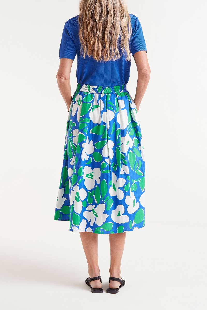 Floral Print Skirt