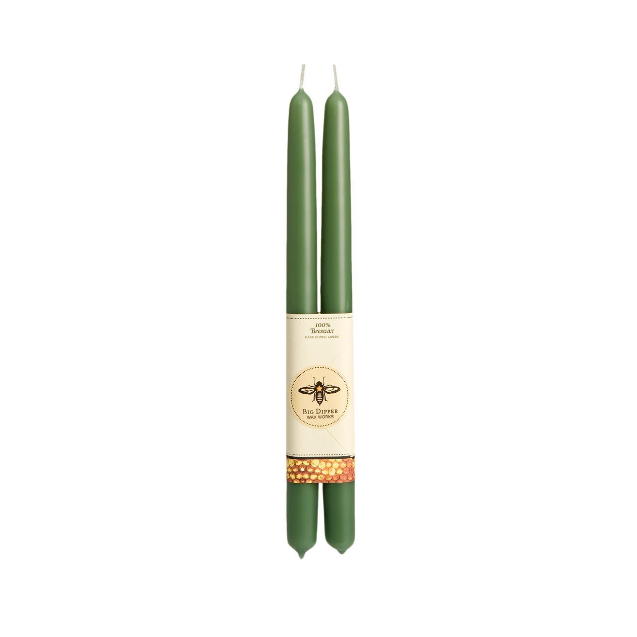 100% Pure Beeswax Tapers - Several Colors