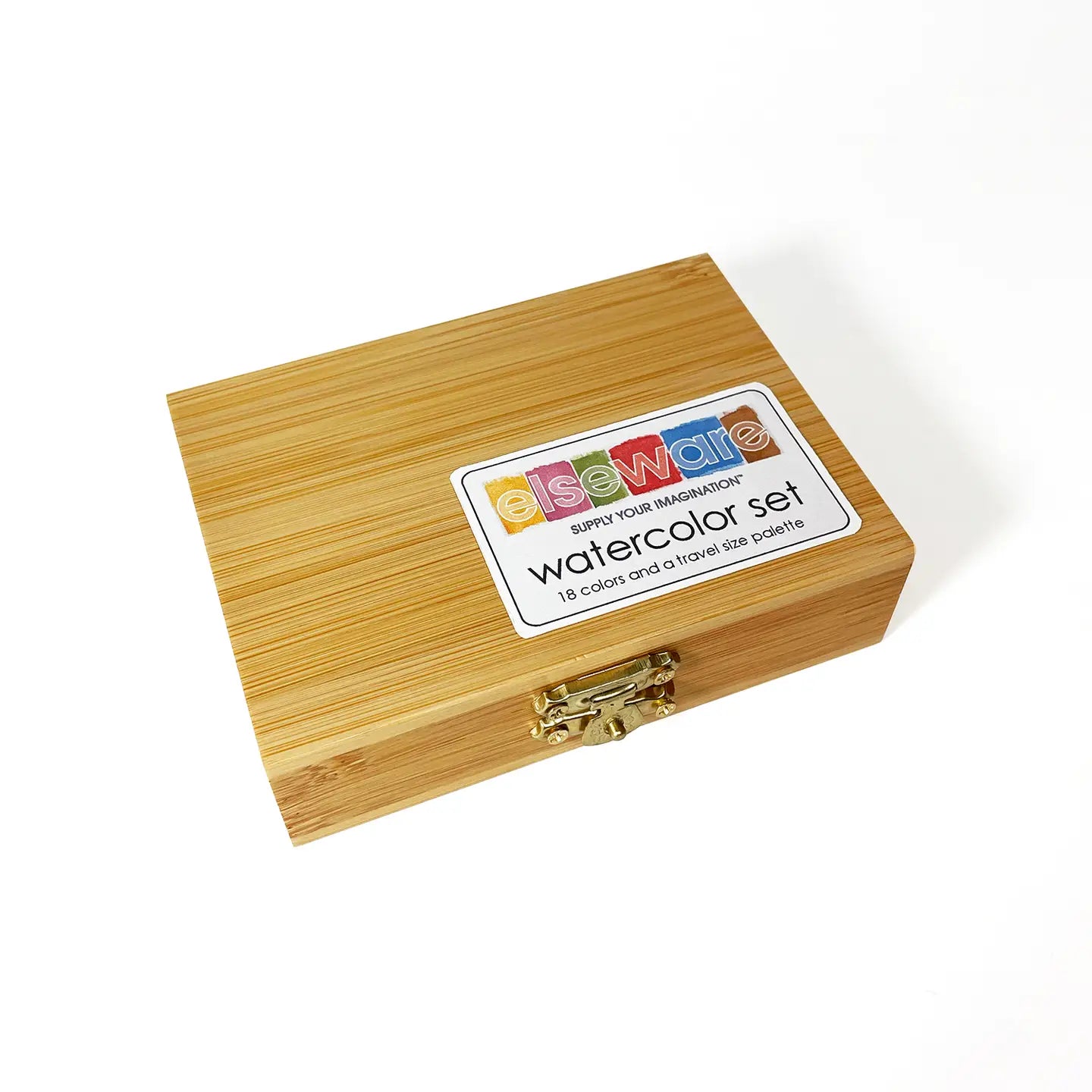 Elseware Watercolors - Bamboo Box Case