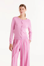 Load image into Gallery viewer, Fine Knit Cardigan - Pink
