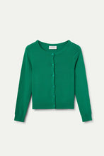 Load image into Gallery viewer, Fine Knit Cardigan - Green
