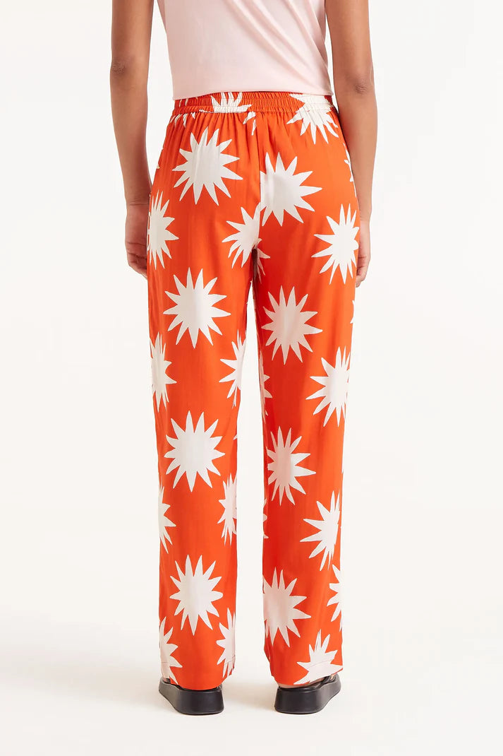 Big Sun Printed Pants