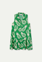 Load image into Gallery viewer, Pineapple Print Dress
