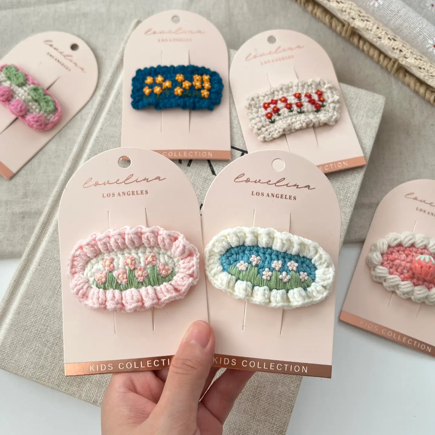 Kids Flower Garden Hair Clips - Several Styles