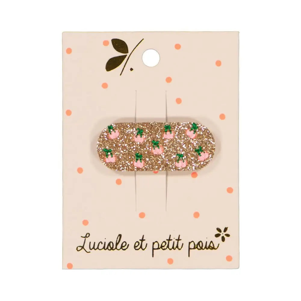 Cherry Hair Clip - Pink