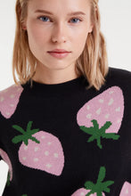 Load image into Gallery viewer, Allover Strawberry Print Sweater
