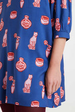 Load image into Gallery viewer, Printed Cat Dress
