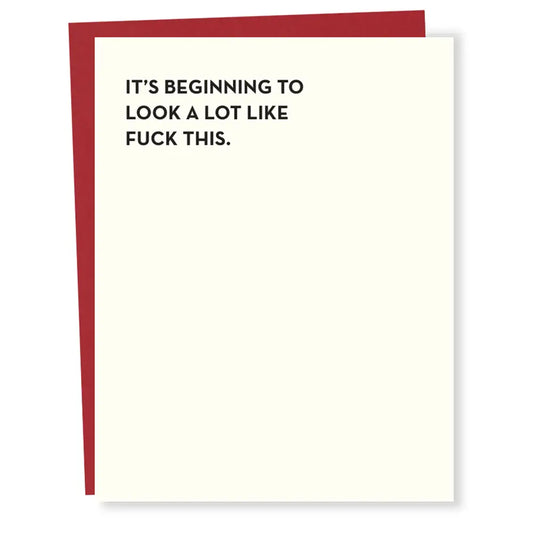 Fuck This Holiday Card