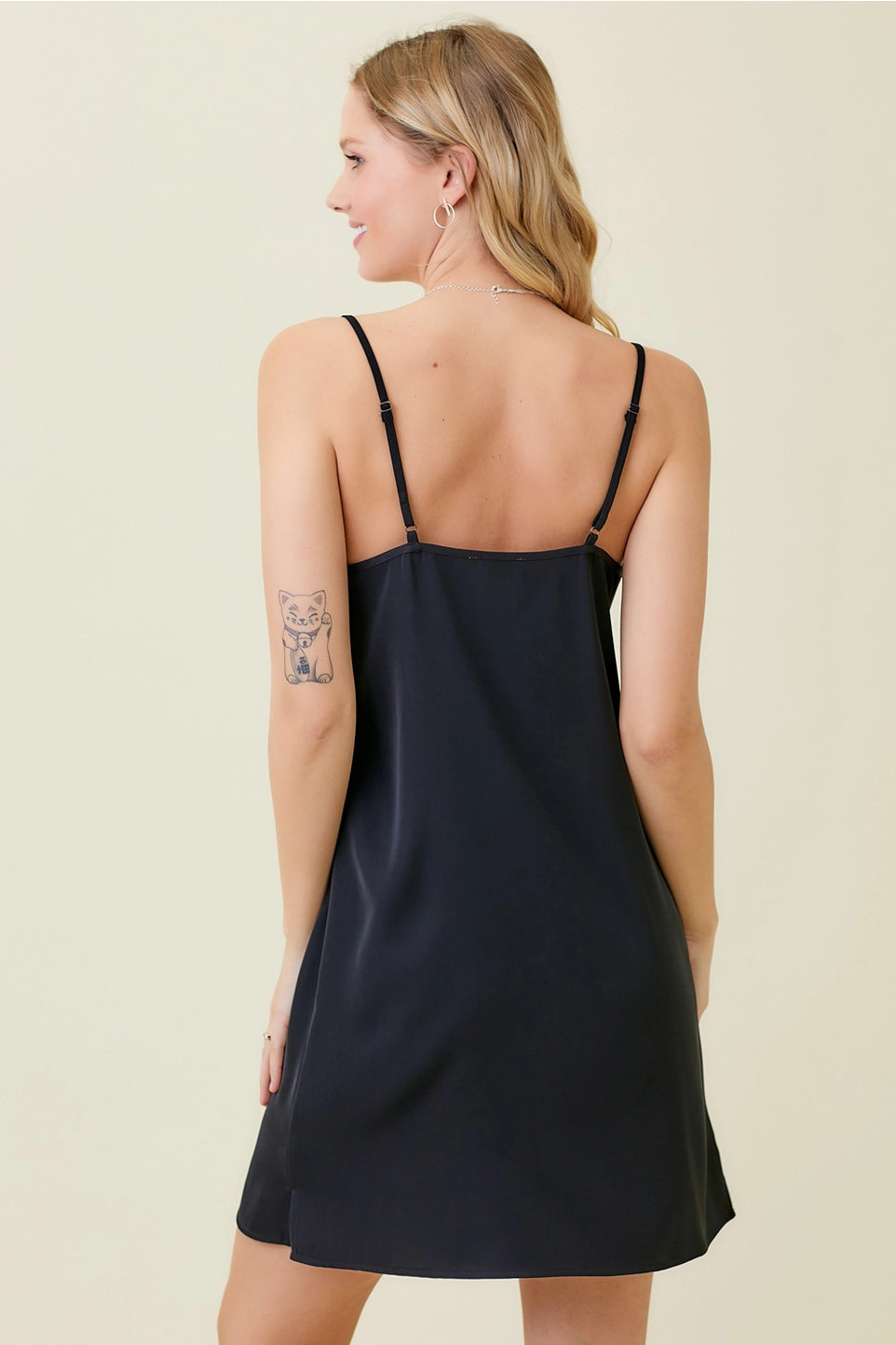 Slip Dress - Black