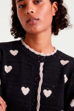 Load image into Gallery viewer, Heart Print Cardigan
