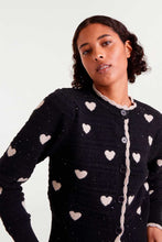 Load image into Gallery viewer, Heart Print Cardigan
