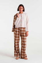 Load image into Gallery viewer, Multi-Colored Button Cardigan Sweater - Cream

