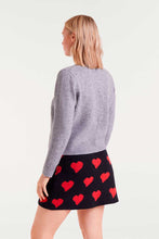 Load image into Gallery viewer, Multi-Colored Button Cardigan Sweater - Grey
