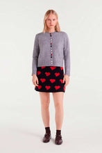 Load image into Gallery viewer, Multi-Colored Button Cardigan Sweater - Grey
