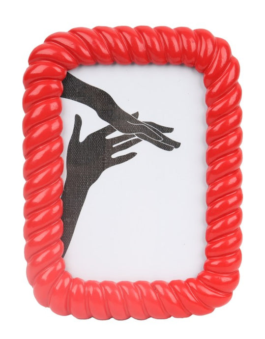 Red Twist 4x6 Photo Frame