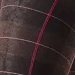 Memoi Glasgow Plaid Sweater Tights - Brown Heather