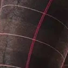 Load image into Gallery viewer, Memoi Glasgow Plaid Sweater Tights - Brown Heather
