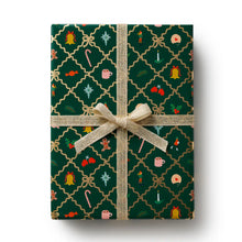Load image into Gallery viewer, Holiday Argyle Continuous Wrapping Roll
